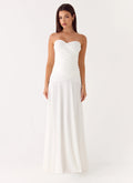 Ruben Maxi Dress - White