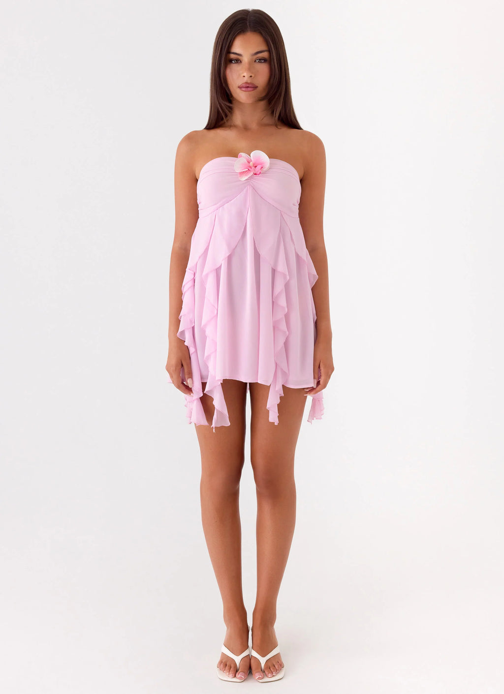 Amadine Mini Dress - Pink