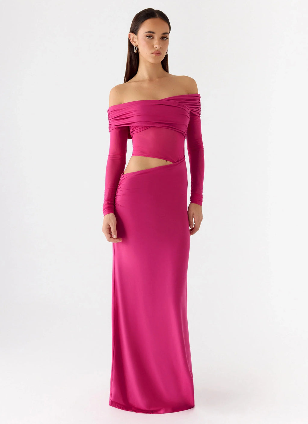 Kerli Maxi Dress - Fuchsia