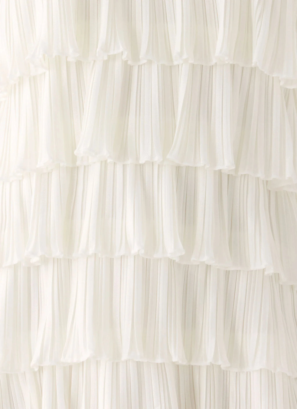 Lunar Bloom Mini Dress - Ivory
