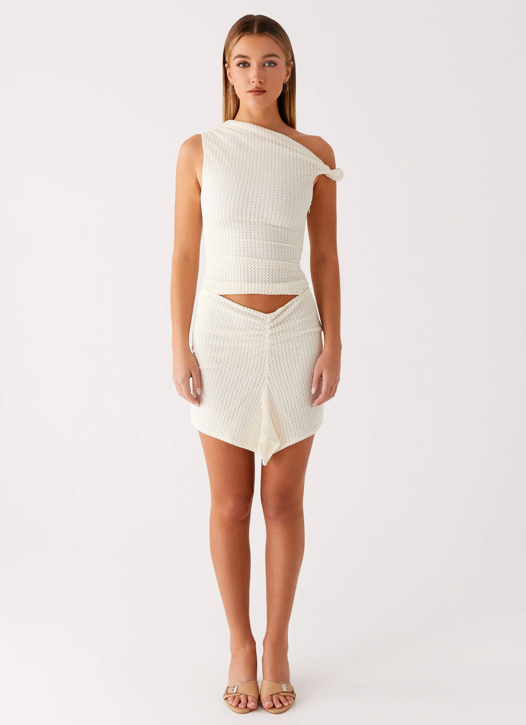 Alina Mini Dress - Ivory