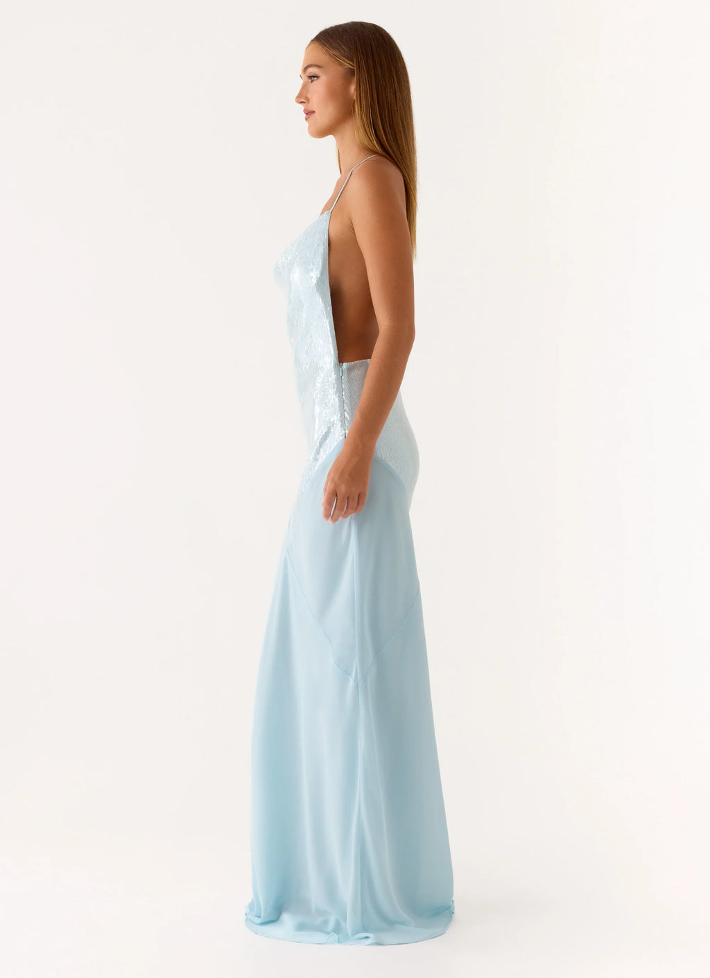 Cleodora Maxi Dress - Blue