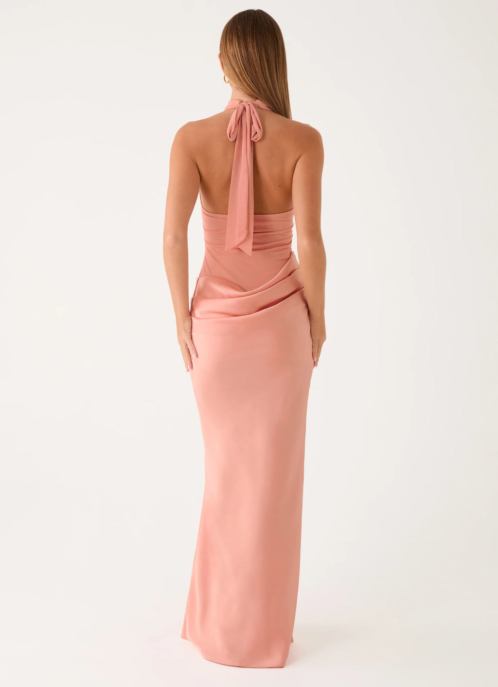Kiyah Maxi Dress - Peach