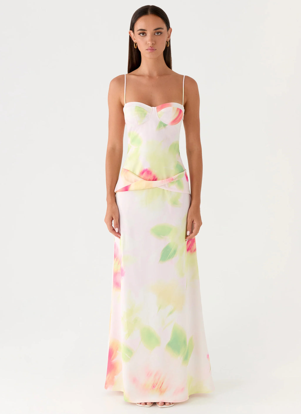 Burning Up Maxi Dress - Floral Romance