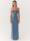 Coast Is Clear Maxi Dress - Coastal Blue