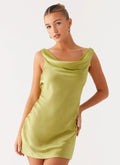 Tiegan Mini Dress - Lime