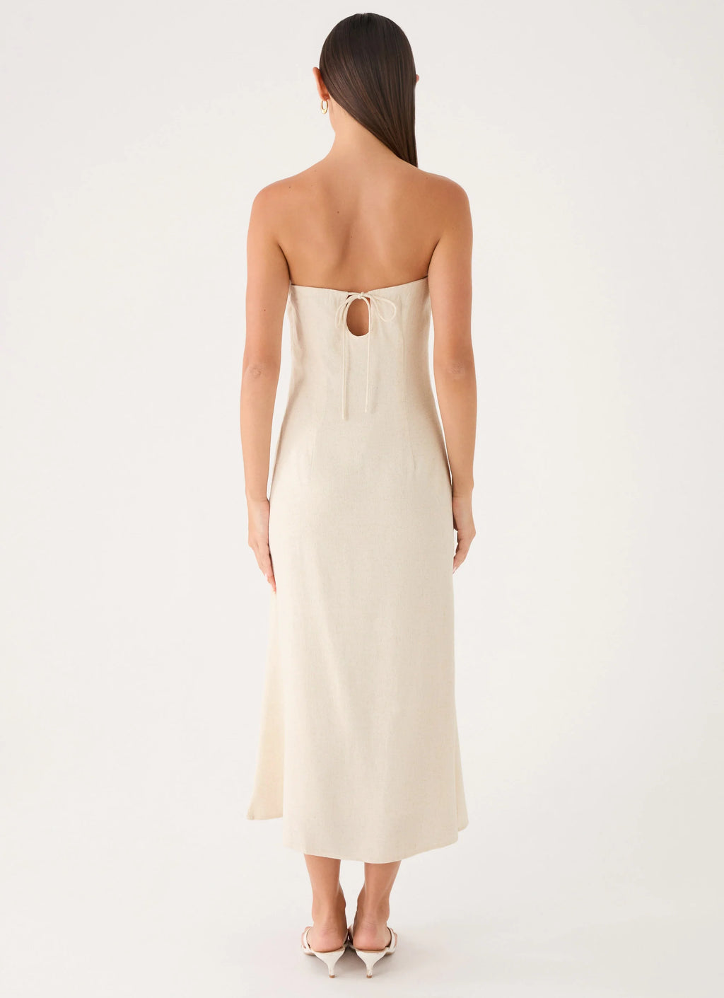 Sun Searching Midi Dress - Oatmeal