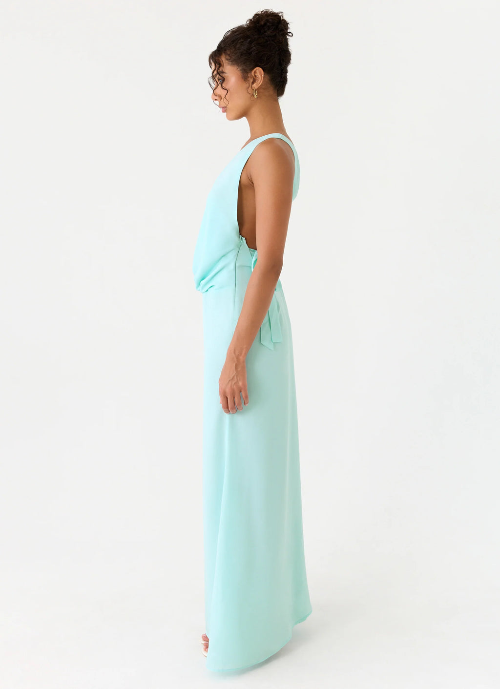 Analia Maxi Dress - Aqua
