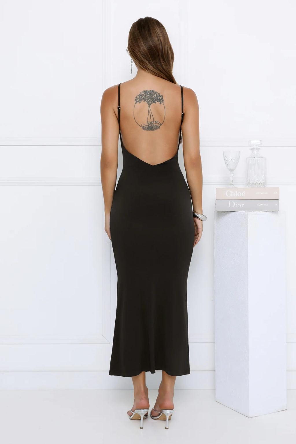 Model Type Maxi Dress Black