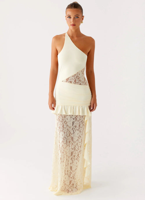 Benita Maxi Dress - Yellow