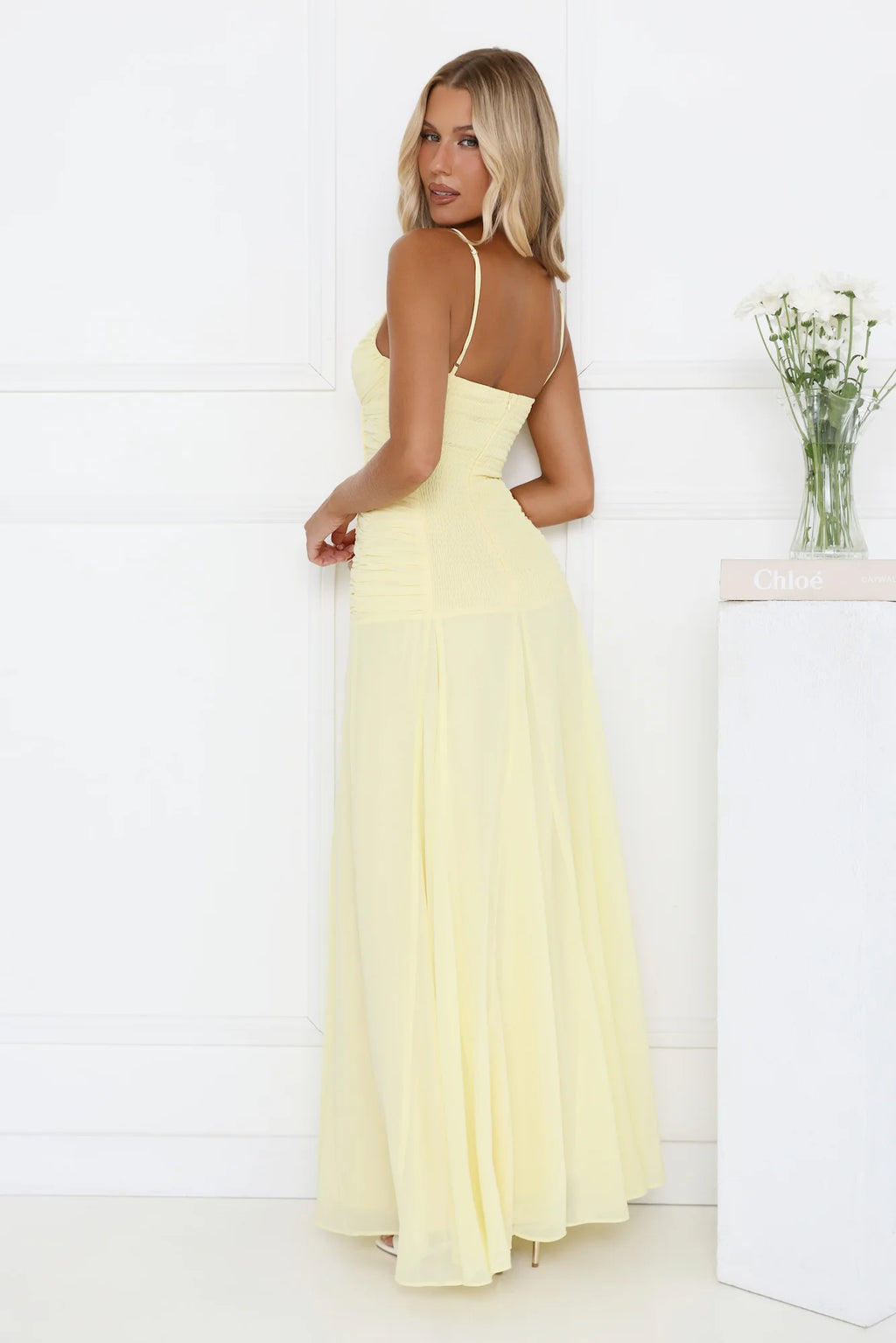 Lemonade Sunshine Maxi Dress Yellow